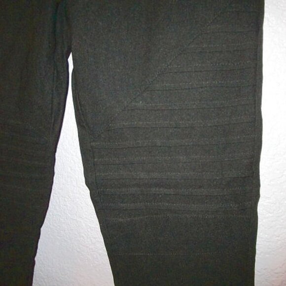 NWT Pantalon MOTO Skinny Size M PANTS Leggings POCKETS Stretch ZIP CUFFS - Picture 5 of 12